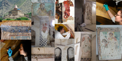 Eglise Saint-Jean de Meghri; restauration des fresques